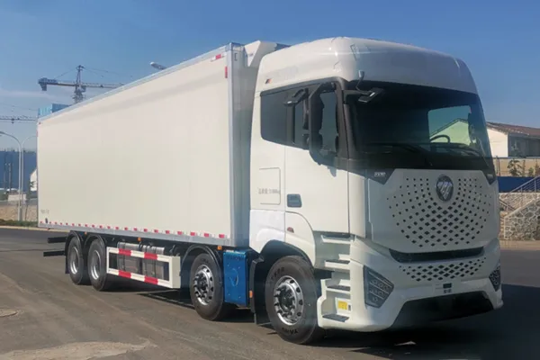 автоматический рефрижератор Fukuda Auman Galaxy Basic 580hp 8X4 9,45m AMT (National 6) (BJ5319XLCY6GRL-07)