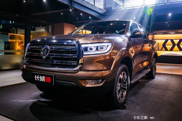 Great Wall Gun 2019 пассажирская версия удобная 2,0T бензин 190л.с. полноприводный 8-зубчатый автоматический двухрядный пикап (национальный 6)
