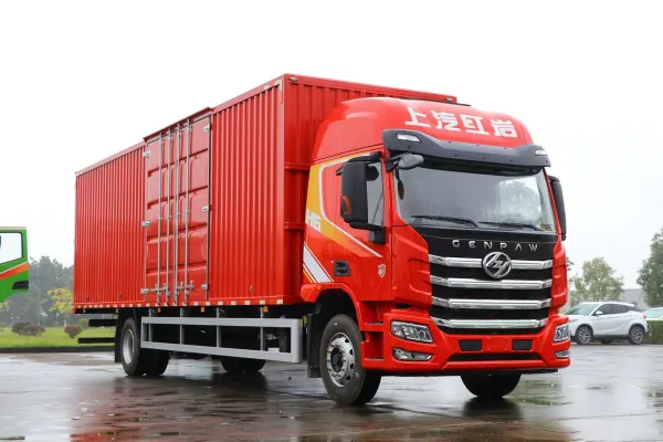SAIC Hongyan Jiebao H6240 лошадиных сил 4X2 9,6m фургон (CQ5187XXYEY05711J)