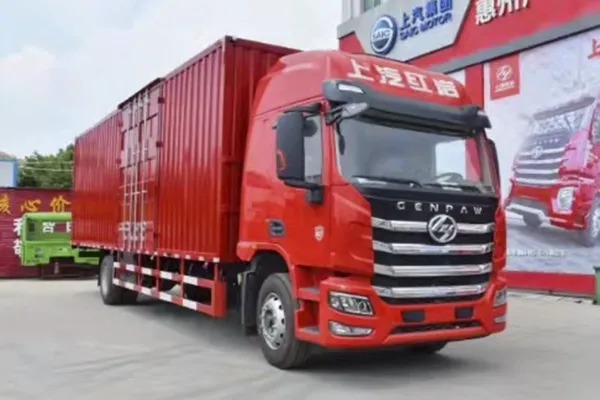 SAIC Hongyan Jiebao H6240hp 4X2 7.8m van (CQ5187XXYEY05581J)