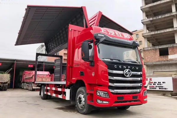 SAIC Hongyan Jiebao H6 стандартной версии 245hp 4X2 9,7m Wing Open van (национальный 6) (CQ5187XYKEY06711J)